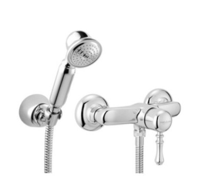 DALI' Monocomando doccia esterno con kit doccia finitura dark copper