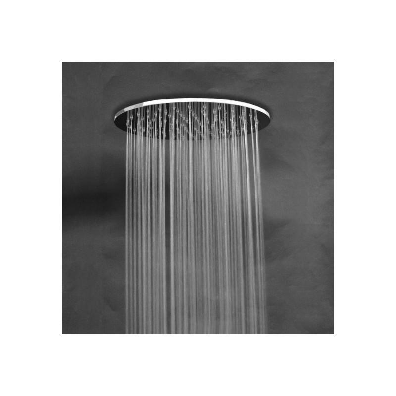 TURCHIA 138 Soffione tondo saldato diam. 320 getto a pioggia in acciaio inox finitura satinato