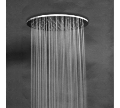 TURCHIA 138 Soffione tondo saldato diam. 320 getto a pioggia in acciaio inox finitura satinato