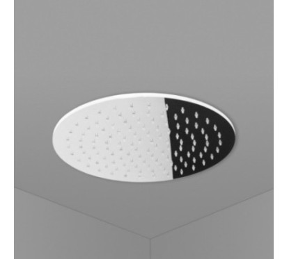 TURCHIA 138 Soffione tondo saldato diam. 320 getto a pioggia in acciaio inox finitura satinato