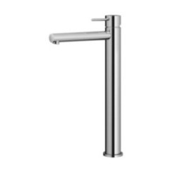 TRENDY Monocomando lavabo alto con piletta click clack finitura cromo