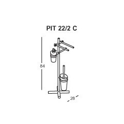 PITAGORA piantana quattro funzioni dispenser