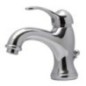 MIRO' rubinetto monocomando lavabo con scarico 1" 1/4 finitura cromo