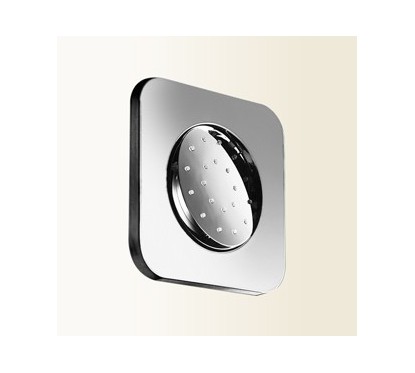 WELLNESS Soffioncino quadrato ad incasso cromo