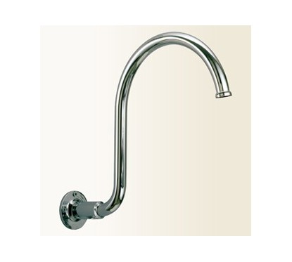 WELLNESS Braccio soffione ad arco in ottone finitura vecchio rame