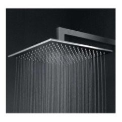 SIX SQUARE Soffione in ottone 20x20 finitura cromo