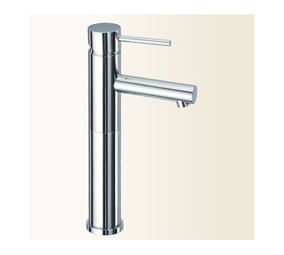 SIMPLY Miscelatore monocomando per lavabo con prolunga 130 mm finitura nickel spazzolato