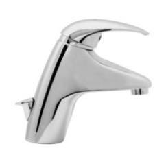 LISCAMM rubinetto monocomando lavabo con scarico 1" 1/4 finitura cromo