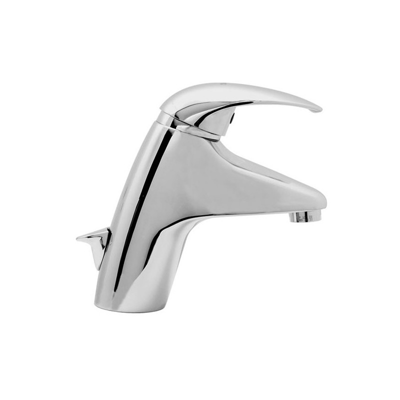 LISCAMM rubinetto monocomando lavabo con scarico 1" 1/4 finitura cromo