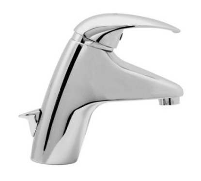 LISCAMM rubinetto monocomando lavabo con scarico 1" 1/4 finitura cromo