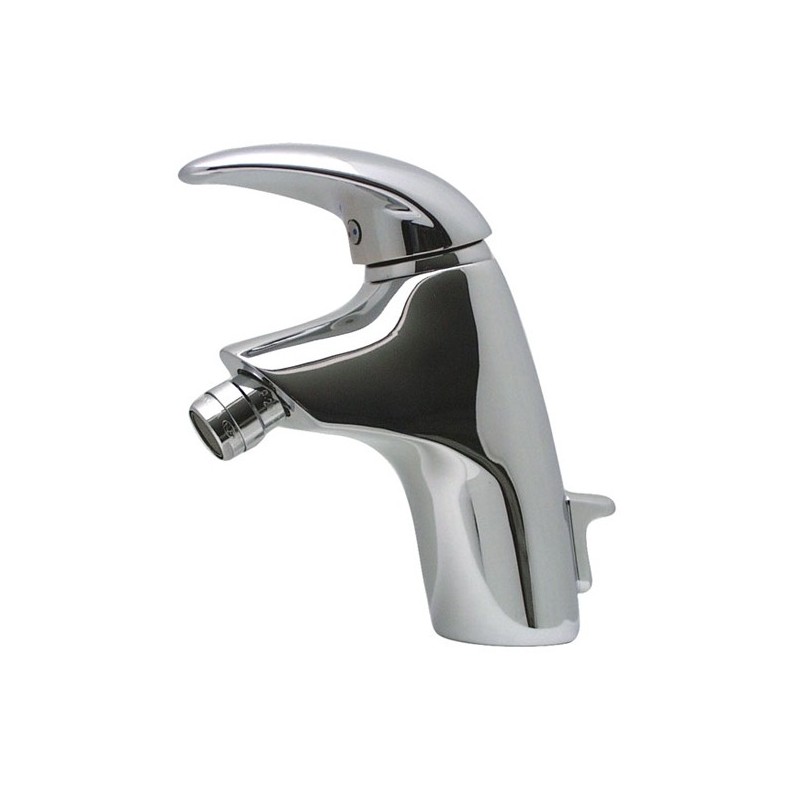 LISCAMM rubinetto monocomando bidet con scarico 1" 1/4 finitura cromo