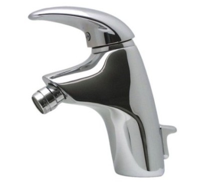 LISCAMM rubinetto monocomando bidet con scarico 1" 1/4 finitura cromo