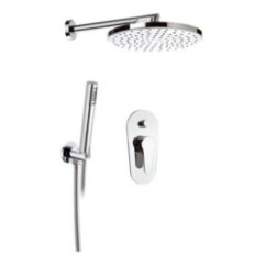 OMEGA set doccia completo finitura cromo