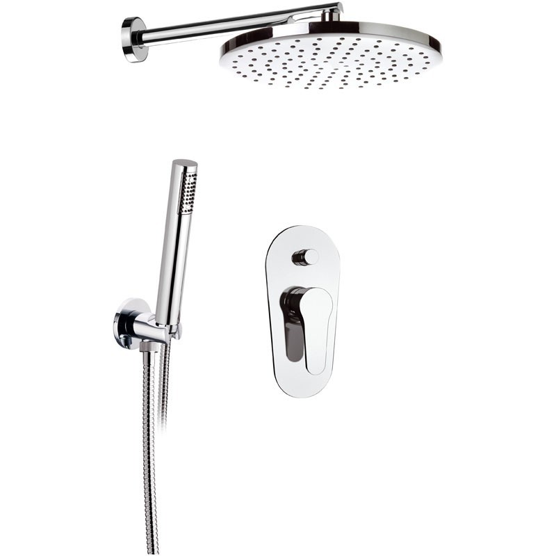 OMEGA set doccia completo finitura cromo