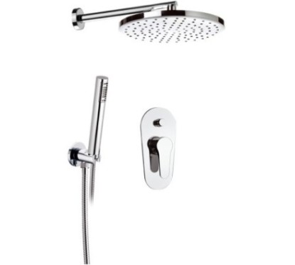 OMEGA set doccia completo finitura cromo