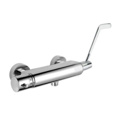 Thermomat miscelatore termostatico doccia esterno ATTACCO INFERIORE LEVA CLINICA