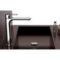 TIARA monocomando lavabo alto con scarico finitura cromo