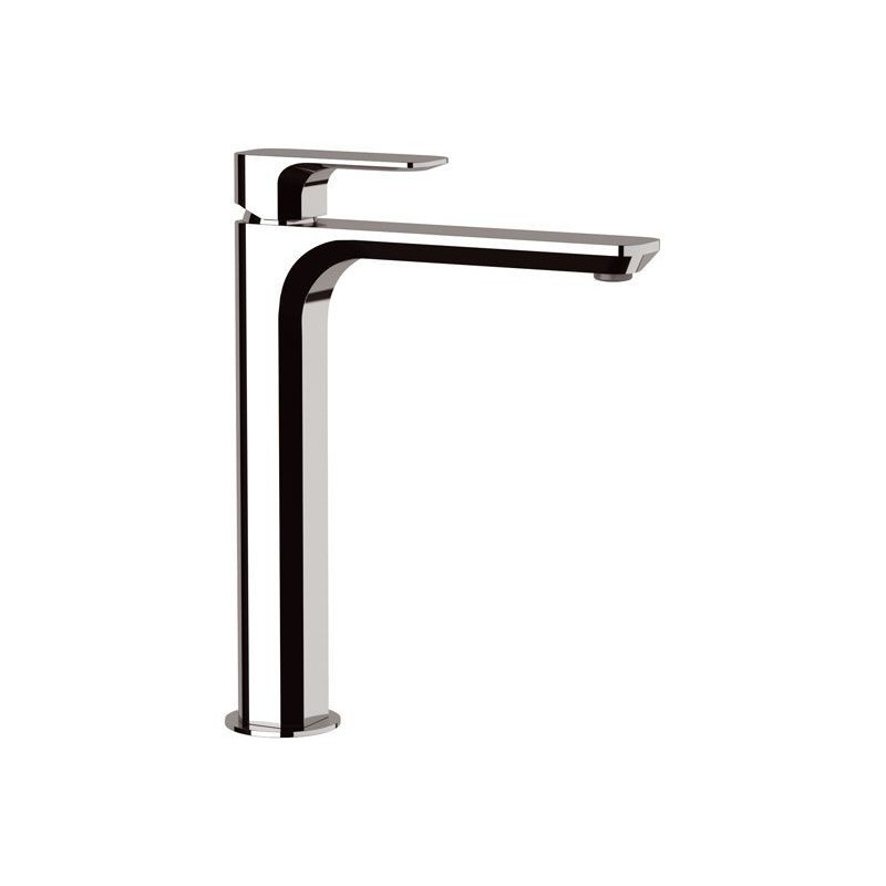 TIARA monocomando lavabo alto con scarico finitura cromo