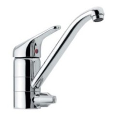 60 rubinetto miscelatore lavello con attacco lavastoviglie