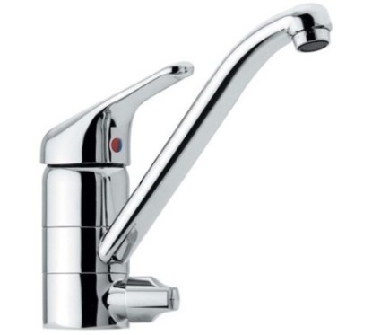 60 rubinetto miscelatore lavello con attacco lavastoviglie