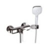 TIARA monocomando doccia esterno con kit doccia finitura cromo