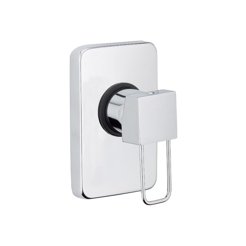 QUADRA rubinetto monocomando doccia  incasso finitura cromo