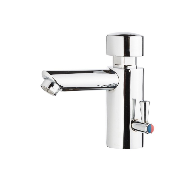 COMMUNITY COMFORT Miscelatore lavabo temporizzato 1/2" 8-12 secondi finitura cromo