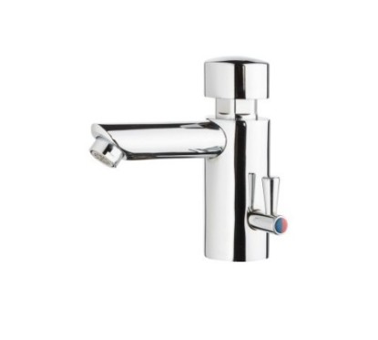 COMMUNITY COMFORT Miscelatore lavabo temporizzato 1/2" 8-12 secondi finitura cromo