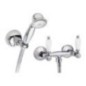 RETRO' Gruppo doccia esterno con kit doccia finitura cromo