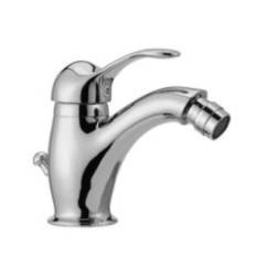 DUNA Monocomando bidet con scarico automatico finitura cromo