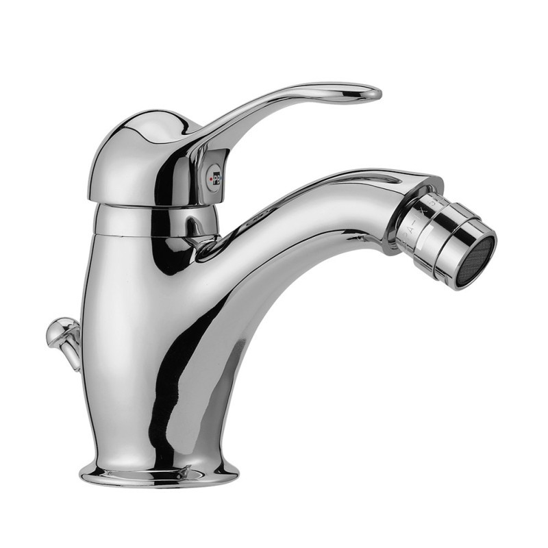 DUNA Monocomando bidet con scarico automatico finitura cromo