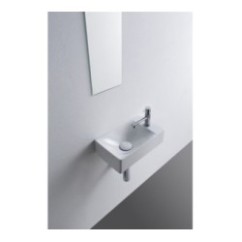 SOFT 38 lavabo d'appoggio o sospeso