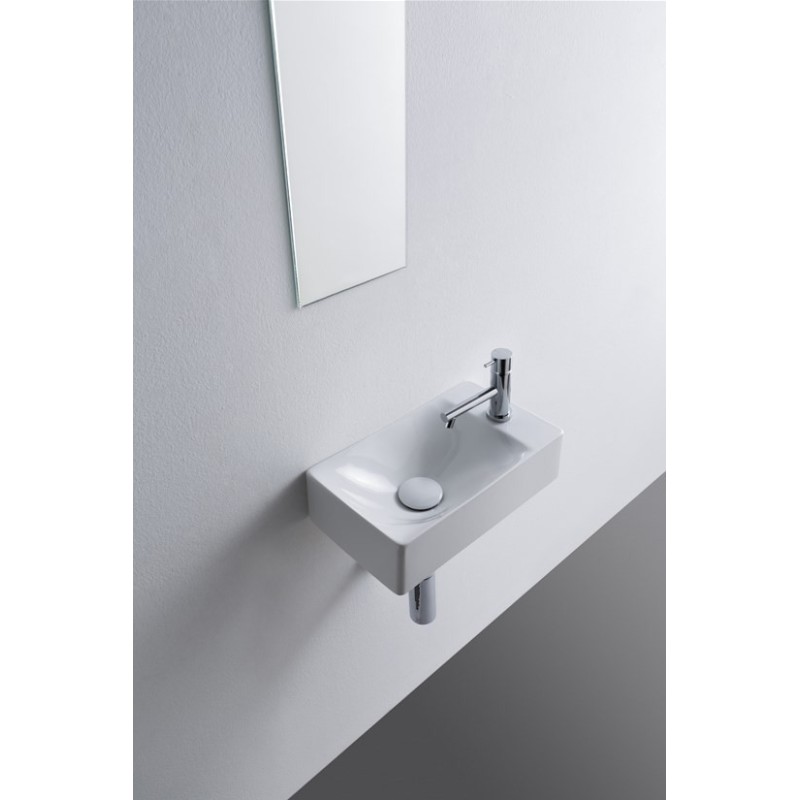 SOFT 38 lavabo d'appoggio o sospeso