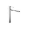 DOMUS miscelatore monocomando per lavabo alto finitura bianco opaco