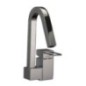 QUADRA rubinetto monocomando lavabo con scarico click-clack 1"1/4 finitura cromo