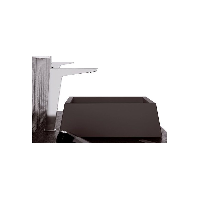 SPEED monocomando lavabo alto con scarico finitura cromo