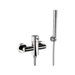 TOKYO Miscelatore doccia esterno con kit doccia e flessibile 150 cm. finitura cromo