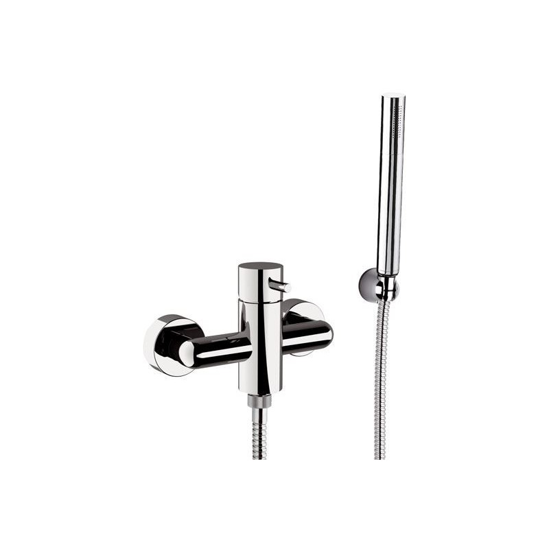 TOKYO Miscelatore doccia esterno con kit doccia e flessibile 150 cm. finitura cromo