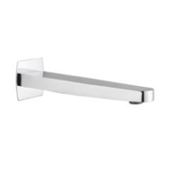 BèK Bocca a parete finitura cromo