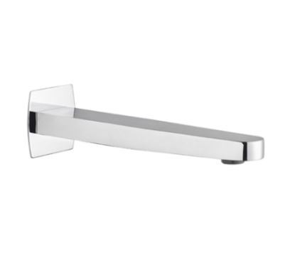 BèK Bocca a parete finitura cromo