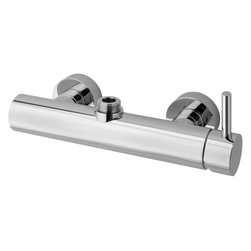 GLOBO Monocomando doccia esterno con attacco superiore finitura cromo