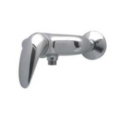 LISCAMM rubinetto monocomando doccia esterno con kit finitura cromo