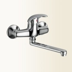 LINEA CUCINA Miscelatore per lavello a parete finitura vecchio rame