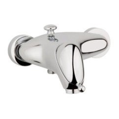 NEW LINE rubinetto monocomando vasca esterno con kit finitura cromo