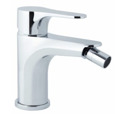 FLY monocomando bidet senza scarico finitura nero opaco + cromo