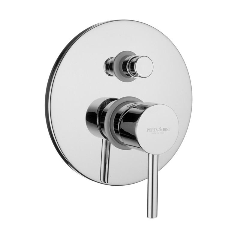 GLOBO Monocomando doccia incasso con deviatore finitura cromo