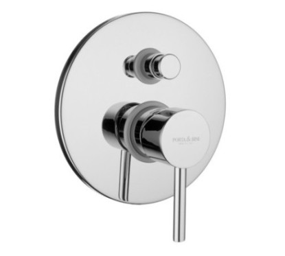 GLOBO Monocomando doccia incasso con deviatore finitura cromo