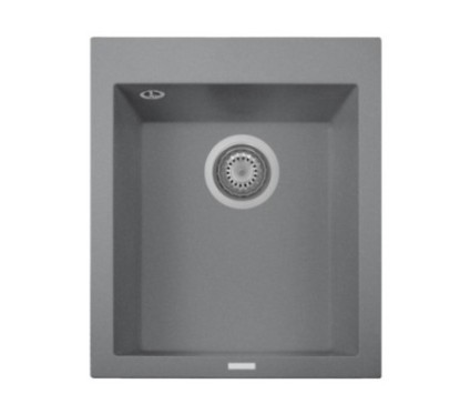 ONE 41.10 Lavandino cucina ad una vasca finitura nanostone N4 urban grey
