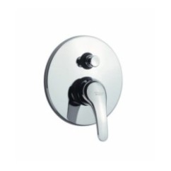 CIAO monocomando doccia incasso con deviatore finitura cromo