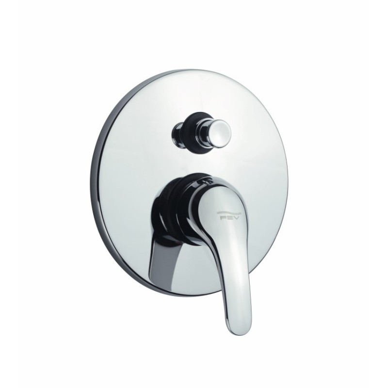 CIAO monocomando doccia incasso con deviatore finitura cromo